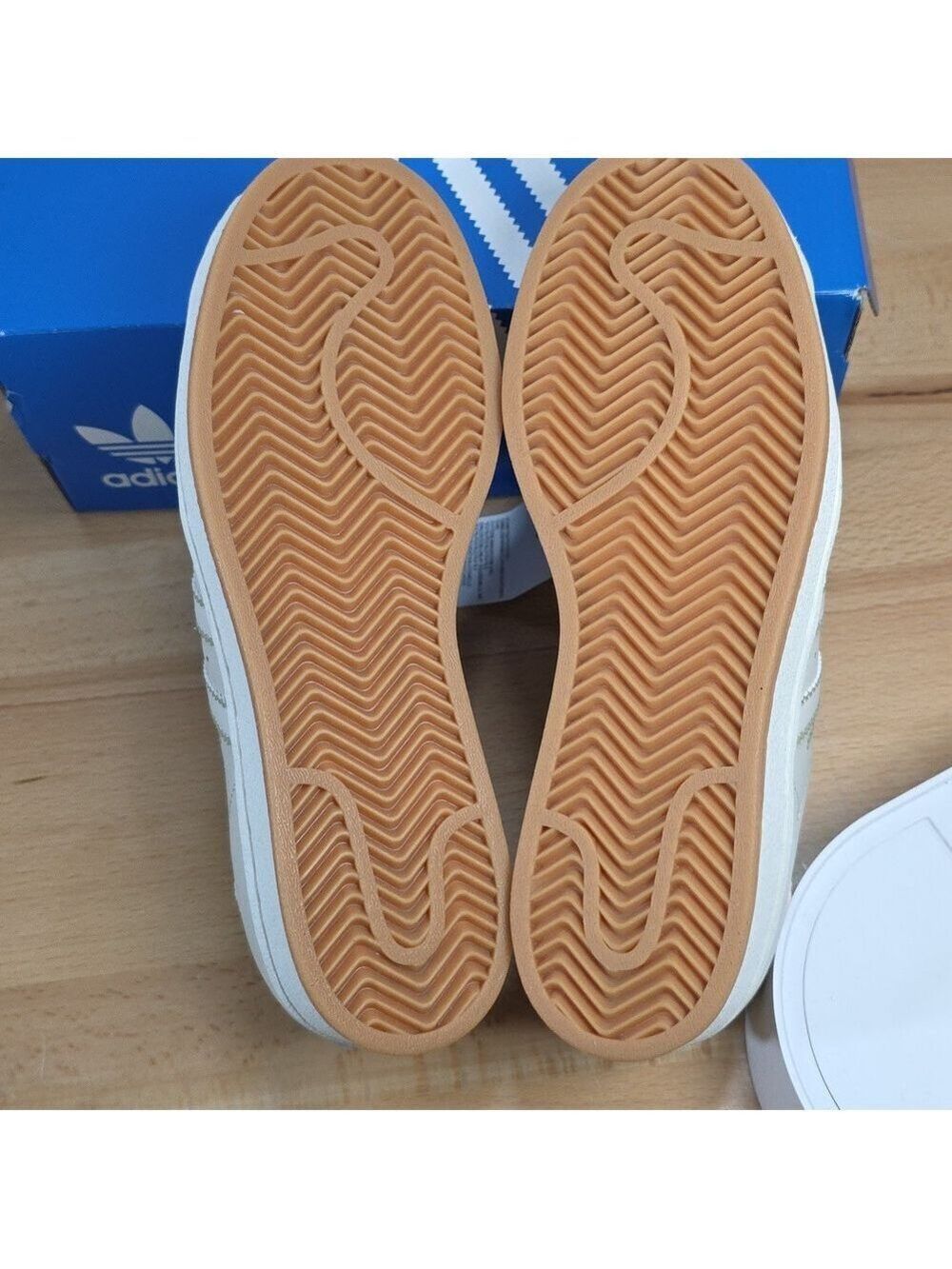 Adidas Superstar Sneakers - White and Gold Camo 5 US Male - Picture 9 of 10